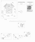 Part Location Diagram of 841838 Briggs and Stratton Rod-connecting